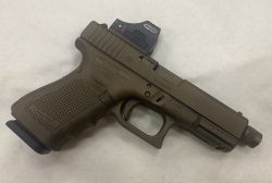 Glock 19 GEN4 FTO MOS Cerakote Custom + Meopta Meosight III Cal.9x21